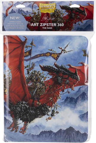 DRAGON SHIELD ART ZIPSTER 360 ALBUM THE RAID