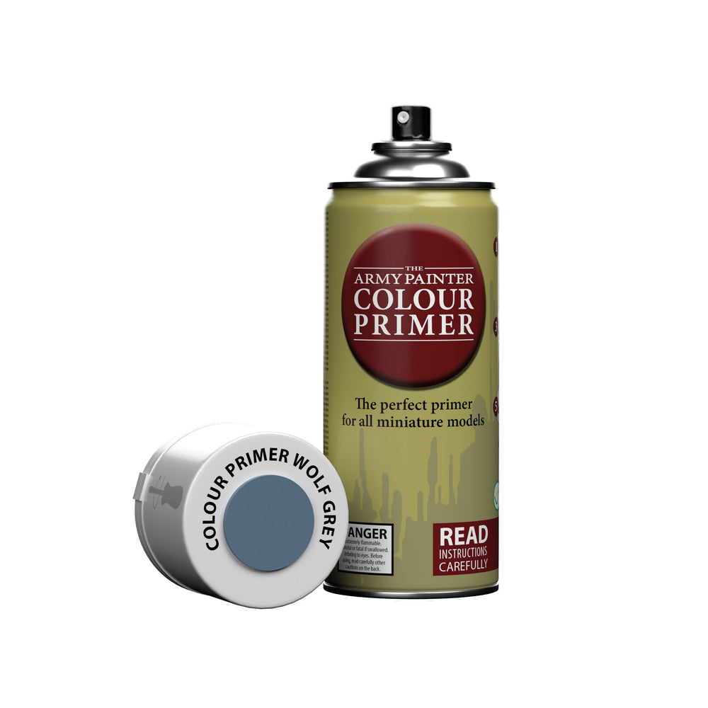 THE ARMY PAINTER COLOUR PRIMER: WOLF GREY SPRAY