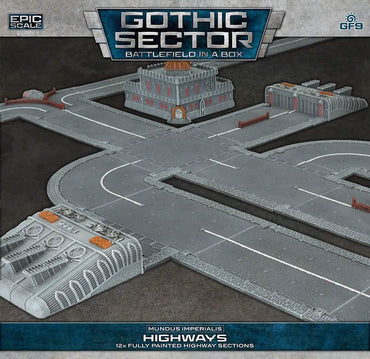 BATTLEFIELD IN A BOX: MUNDUS IMPERIALIS HIGHWAYS 12CT
