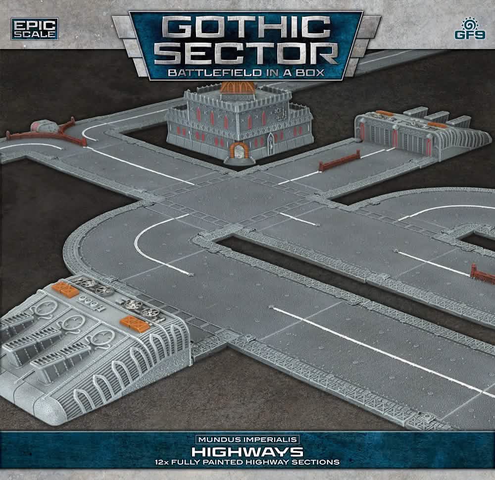 BATTLEFIELD IN A BOX: MUNDUS IMPERIALIS HIGHWAYS 12CT