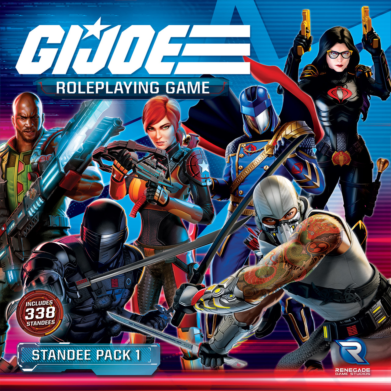 G.I. JOE RPG STANDEE PACK #1