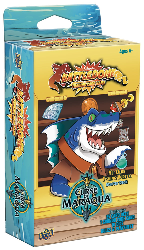 NEOPETS BATTLEDOME TCG CURSE OF MARAQUA STARTER
