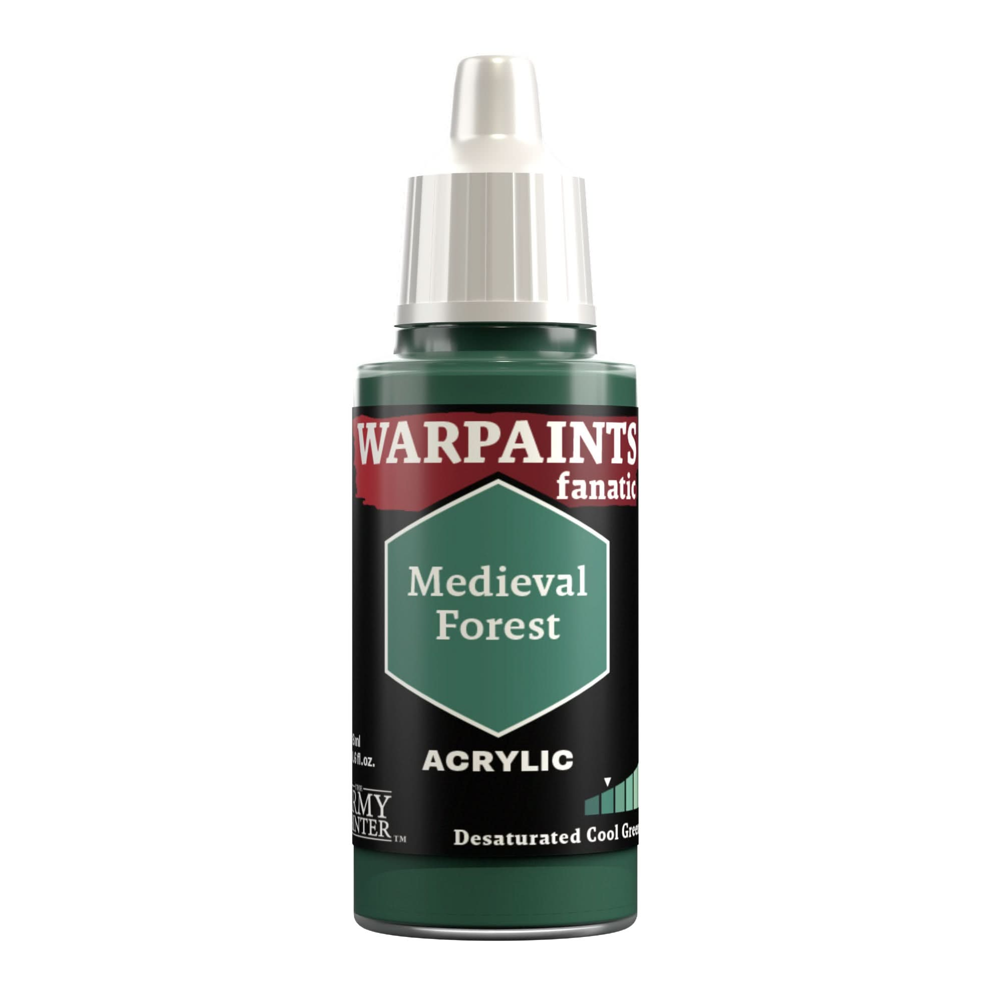 THE ARMY PAINTER WARPAINTS: FANATIC ACRYLIC MEDIEVAL FOREST