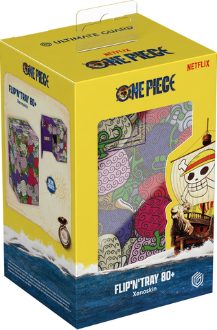 UG FLIP N TRAY DECK CASE XENOSKIN 80+ ONE PIECE - DEVIL FRUITS PATTERN