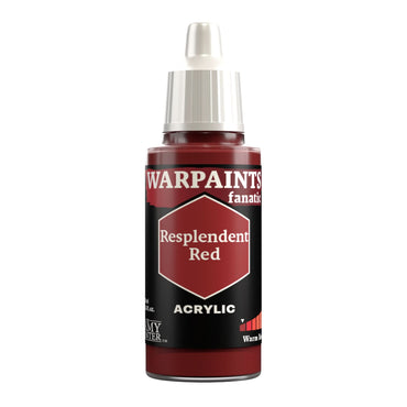 THE ARMY PAINTER WARPAINTS: FANATIC ACRYLIC RESPLENDENT RED