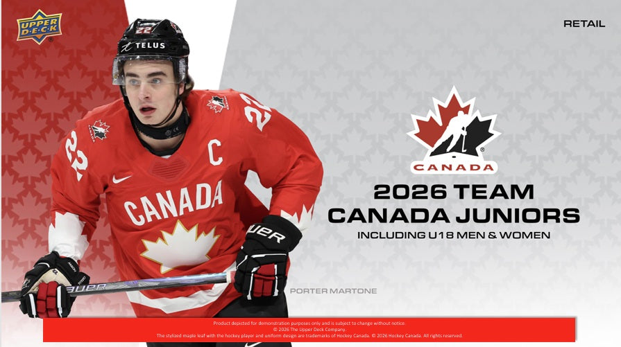 UD TEAM CANADA JUNIORS HOCKEY 2026 BLASTER