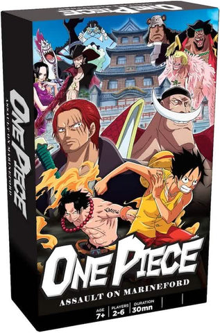 ONE PIECE ASSAULT ON MARINEFORD BOARD GAME