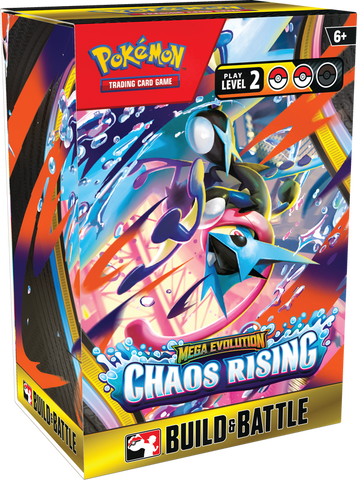 POKEMON ME04 CHAOS RISING BUILD & BATTLE BOX