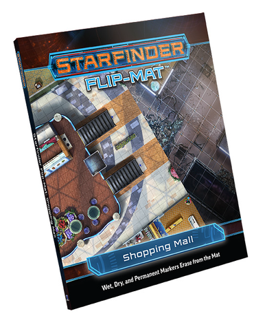 STARFINDER FLIP-MAT SHOPPING MALL