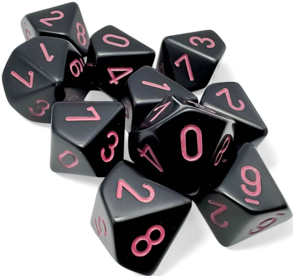 OPAQUE 10D10 SET BLACK/PINK