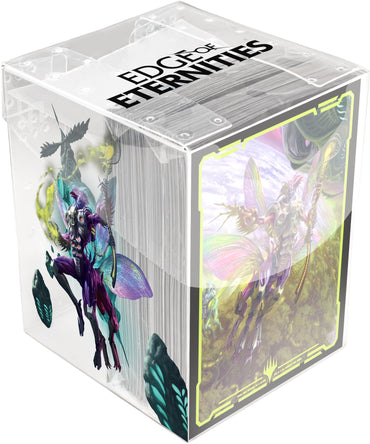UP D-PRO MTG EDGE OF ETERNITIES CLEAR BOX COMMANDER B 100CT