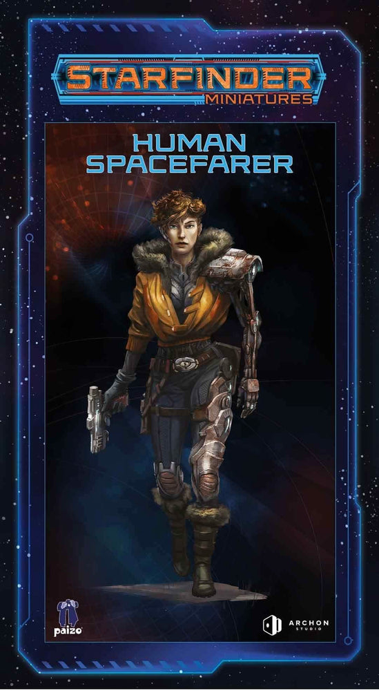 STARFINDER MASTERCLASS MINIS - HUMAN SPACEFARER