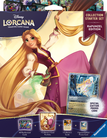 DISNEY LORCANA SET 13 RAPUNZEL COLLECTION STARTER SET