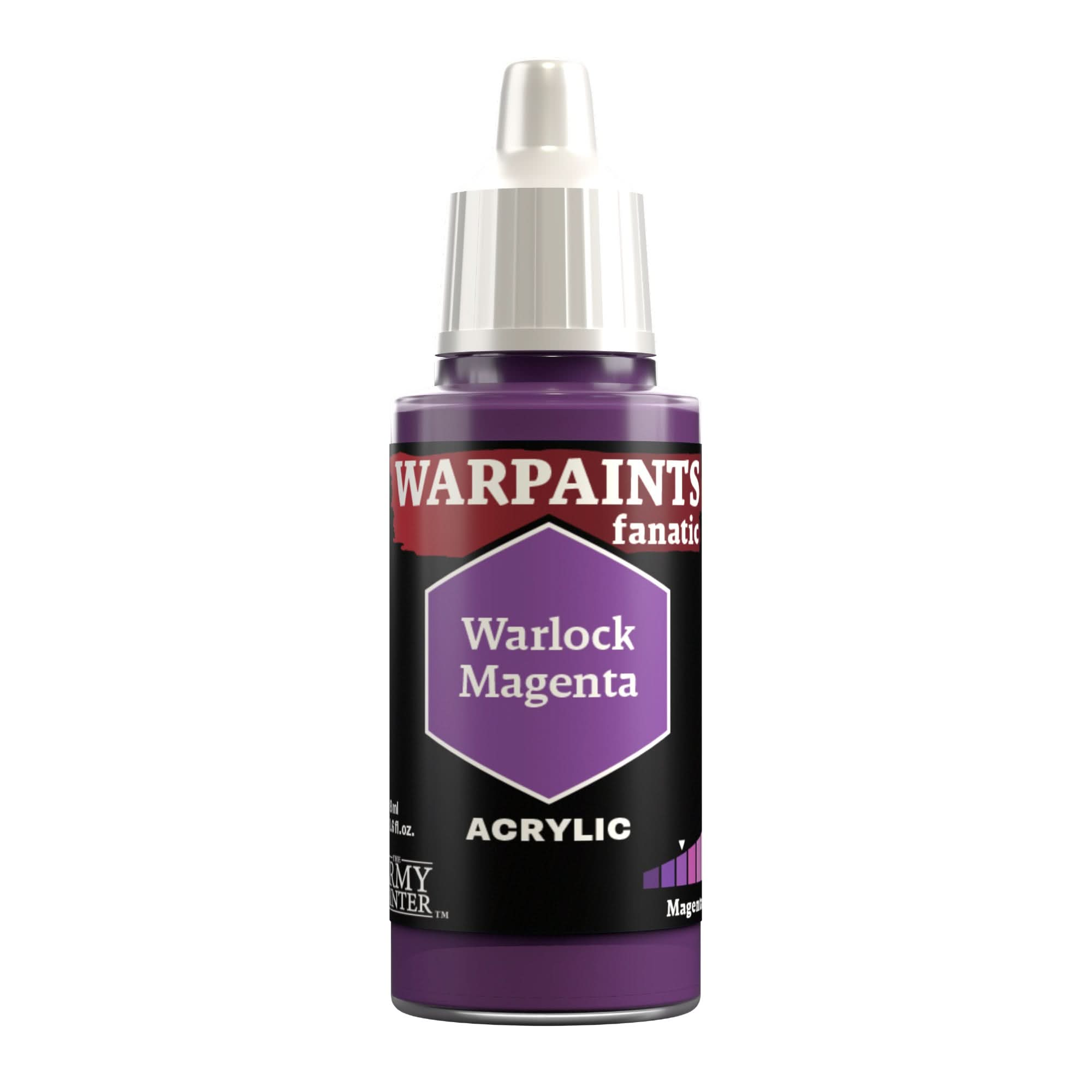 THE ARMY PAINTER WARPAINTS: FANATIC ACRYLIC WARLOCK MAGENTA