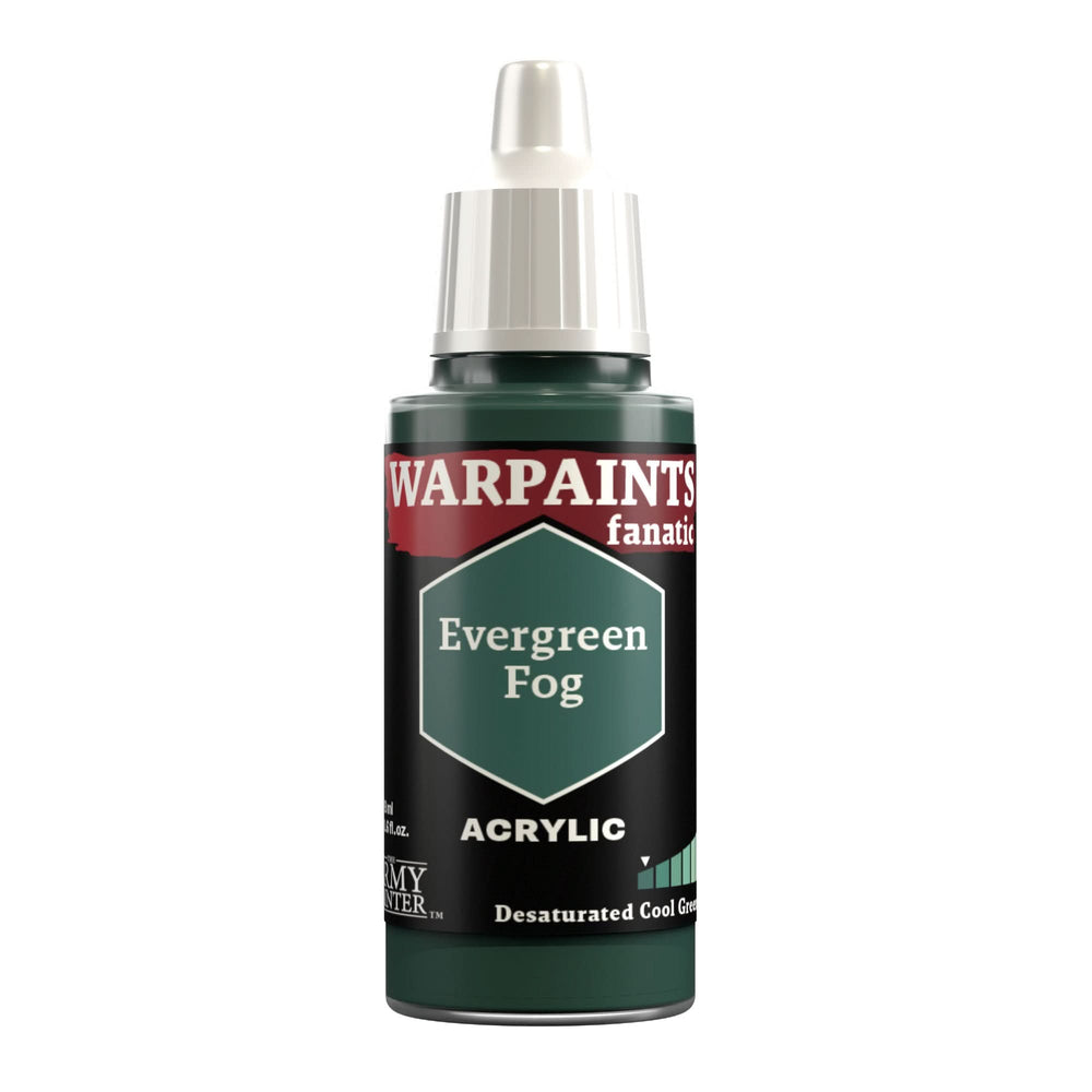 THE ARMY PAINTER WARPAINTS: FANATIC ACRYLIC EVERGREEN FOG