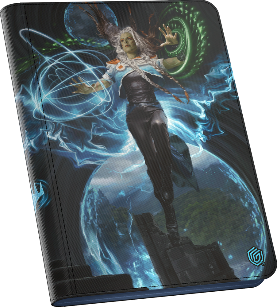 UG ZIPFOLIO 360 XENOSKIN MTG REALITY FRACTURE - BLUE/MULTICOLOR RARE