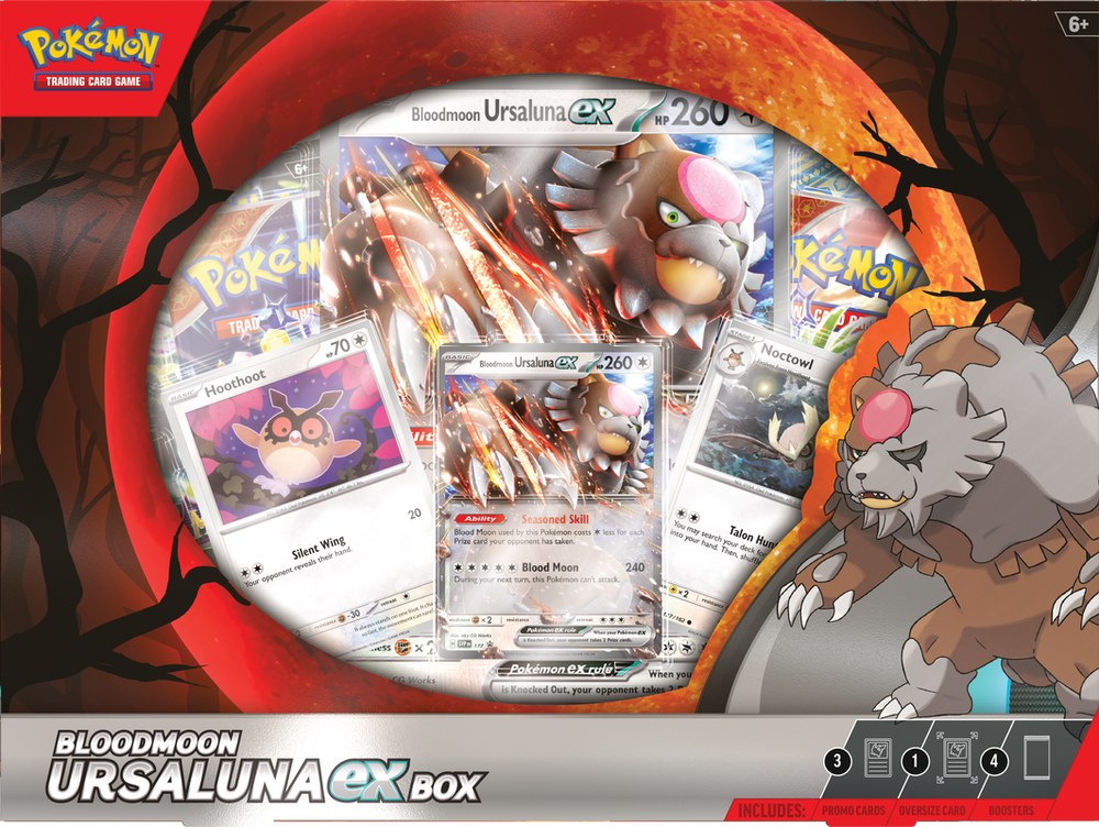 POKEMON BLOODMOON URSALUNA EX BOX