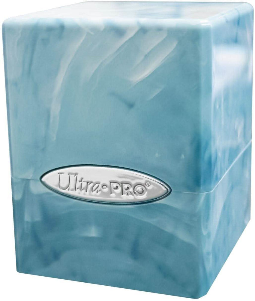 UP D-BOX SATIN CUBE LIGHT BLUE/WHITE