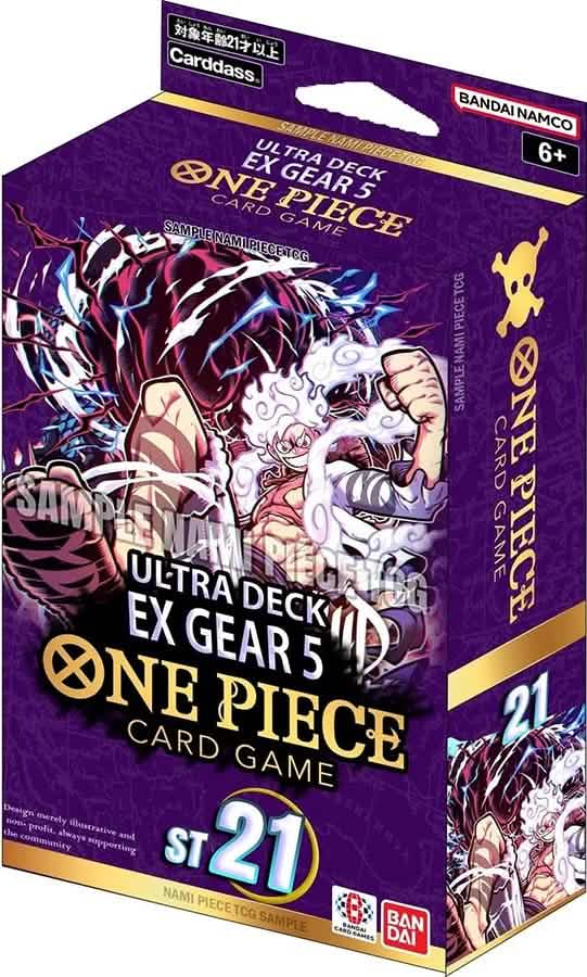 ONE PIECE CG ST21 STARTER DECK GEAR 5