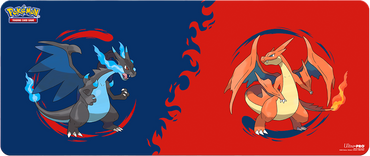 UP PLAYMAT POKEMON TABLE 6FT MEGA CHARIZARD X & MEGA CHARIZARD Y