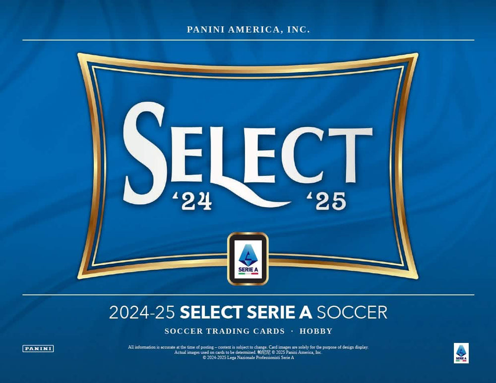 PANINI SELECT SERIE A SOCCER 2025