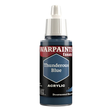 THE ARMY PAINTER WARPAINTS: FANATIC ACRYLIC THUNDEROUS BLUE