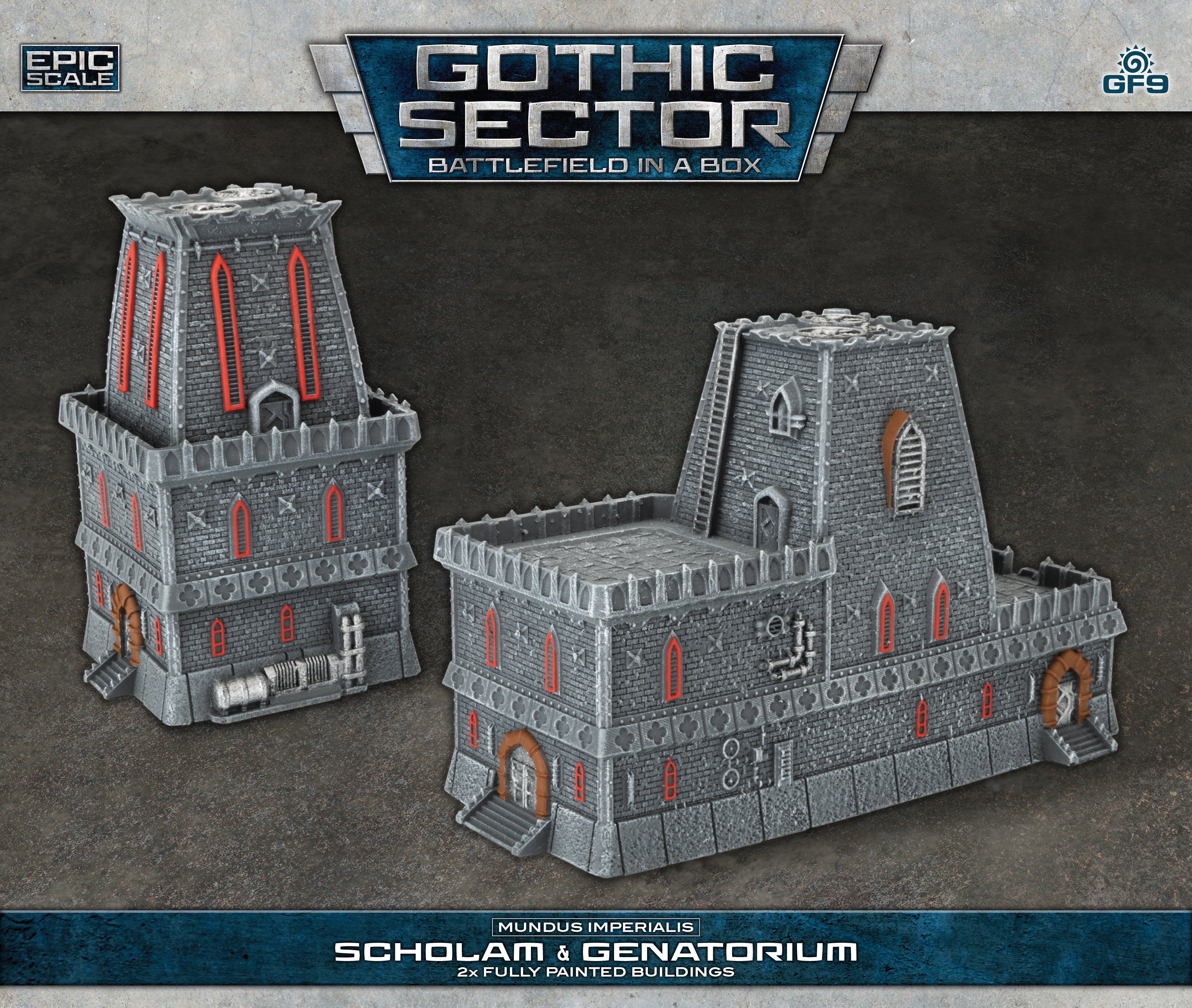 BATTLEFIELD IN A BOX: MUNDUS IMPERIALIS SCHOLAM & GENATORIUM