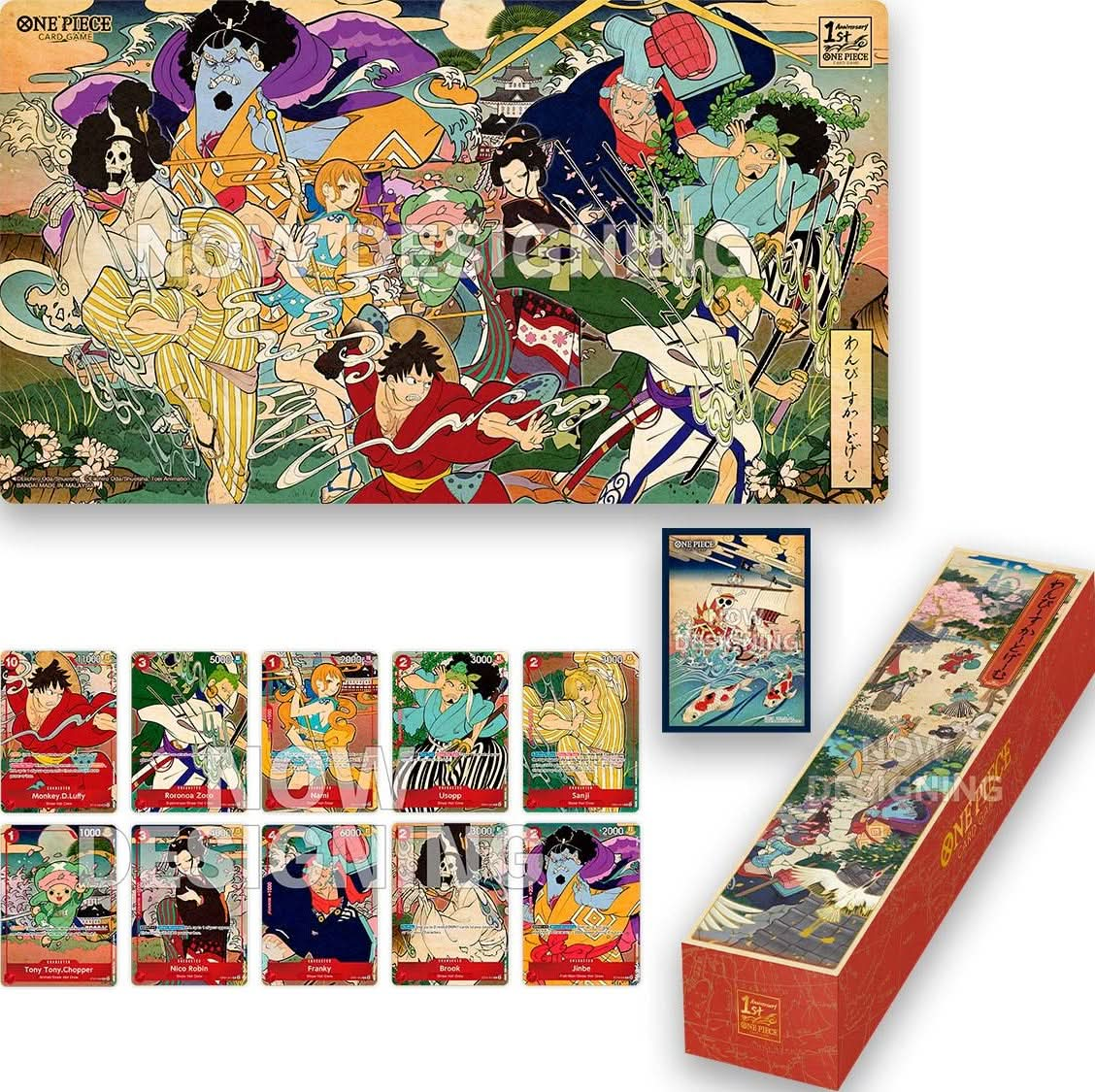 ONE PIECE CG SPECIAL SET 1ST YEAR ANNIVERSARY ENGLISH