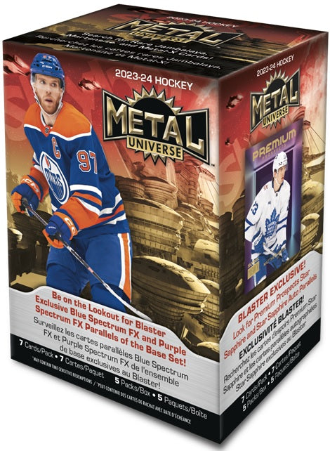 UD SKYBOX METAL UNIVERSE HOCKEY 23/24 BLASTER