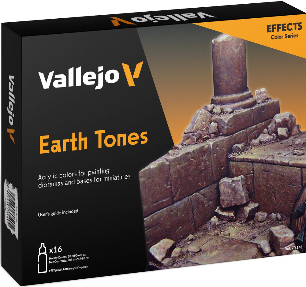 VALLEJO: GAME COLOR EARTH TONES