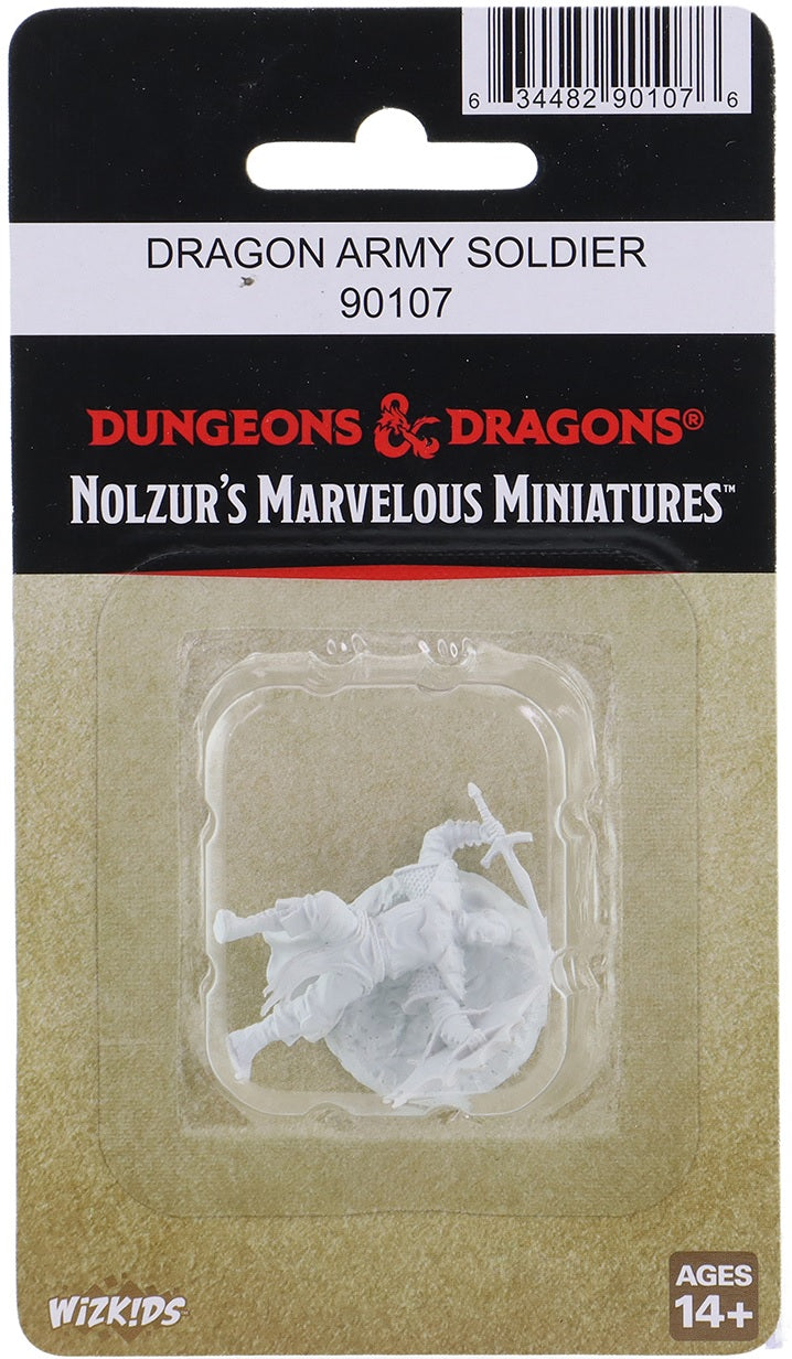 DND UNPAINTED MINIS WV23 DRAGON ARMY SOLDIER