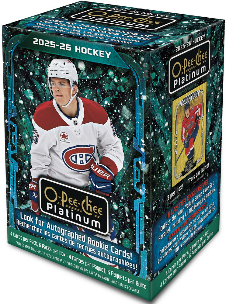 UD O-PEE-CHEE PLATINUM HOCKEY 25/26 BLASTER