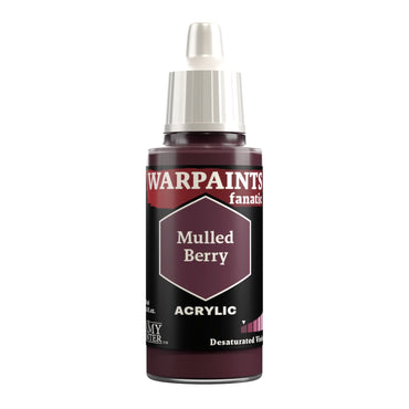 THE ARMY PAINTER WARPAINTS: FANATIC ACRYLIC MULLED BERRY