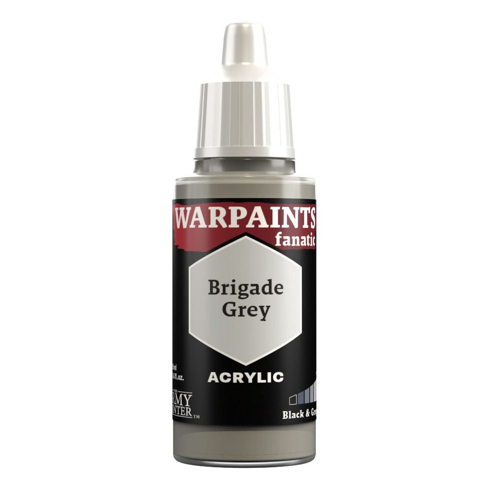 THE ARMY PAINTER WARPAINTS: FANATIC ACRYLIC BRIGADE GREY