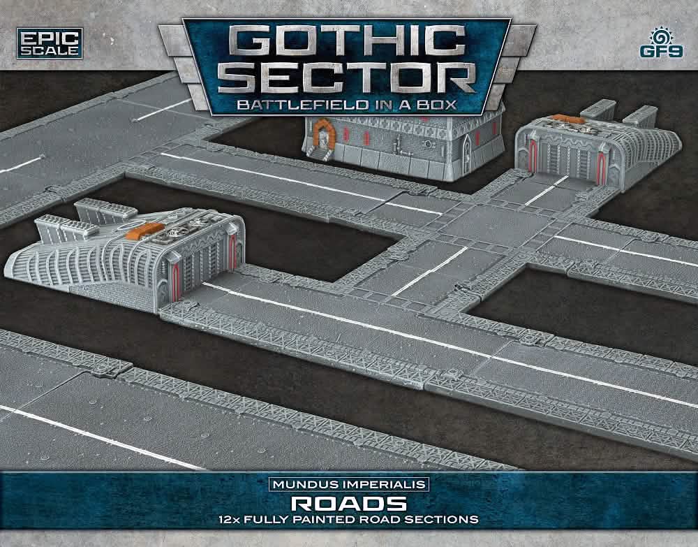 BATTLEFIELD IN A BOX: MUNDUS IMPERIALIS ROADS 12CT