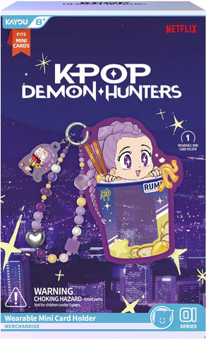 KPOP DEMON HUNTERS-BEADED MINI CARD SLEEVE
