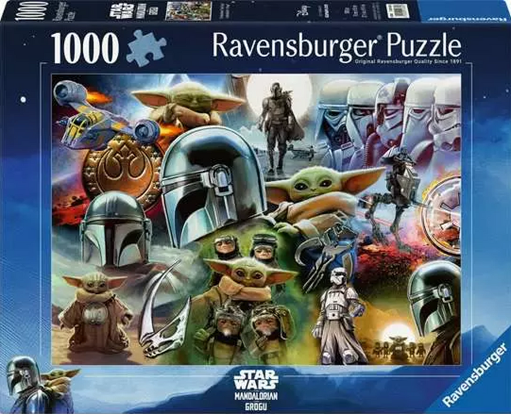 STAR WARS THE MANDALORIAN AND GROGU 1000 PC PUZZLE