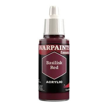 THE ARMY PAINTER WARPAINTS: FANATIC ACRYLIC BASILISK RED