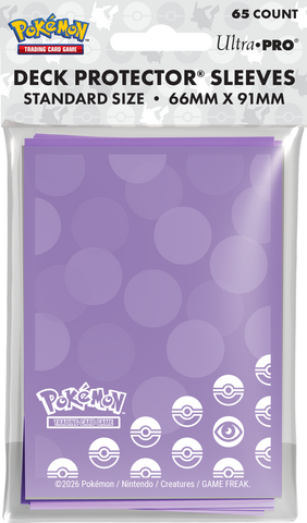 UP D-PRO POKEMON ENERGY PSYCHIC TYPE 65CT