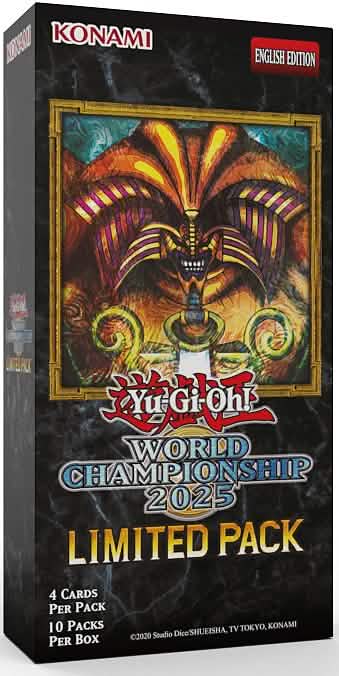 YGO LIMITED PACK WORLD CHAMPIONSHIP BOOSTER 2025