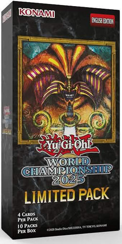 YGO LIMITED PACK WORLD CHAMPIONSHIP BOOSTER 2025