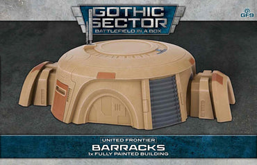 BATTLEFIELD IN A BOX: GOTHIC SECTOR UNITED FRONTIER BARRACKS