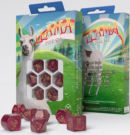 LLAMA DICE SET PUFFY