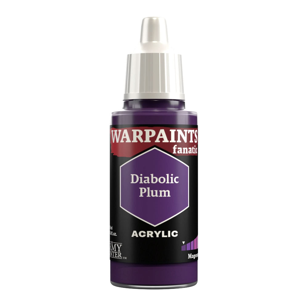 THE ARMY PAINTER WARPAINTS: FANATIC ACRYLIC DIABOLIC PLUM