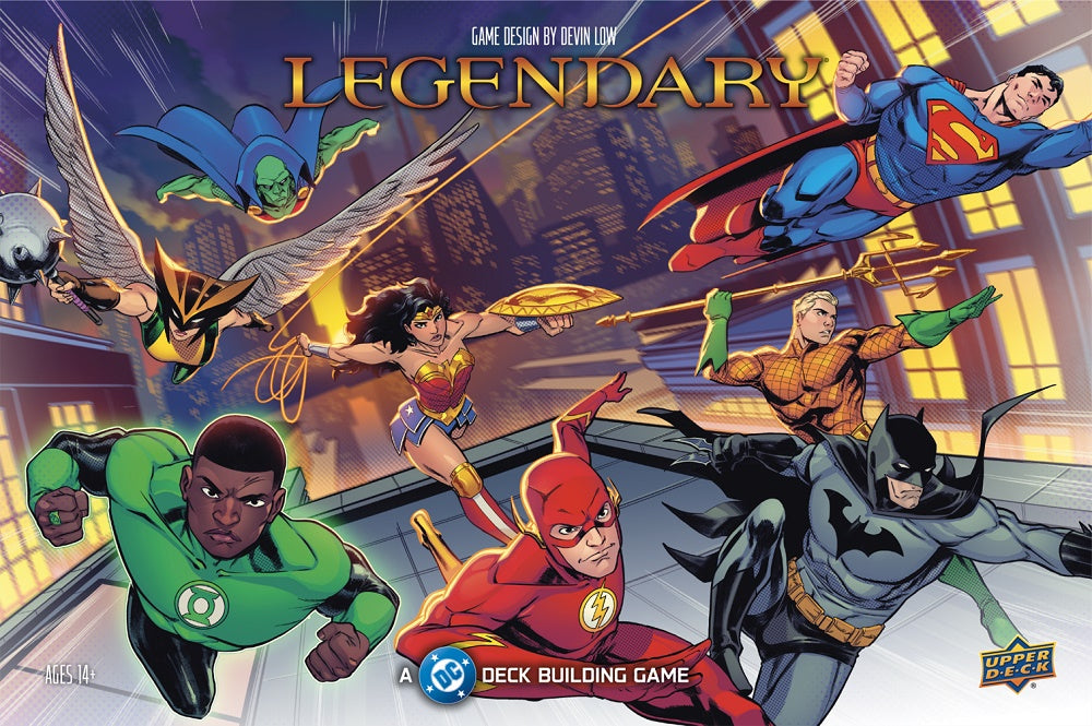 DC LEGENDARY DECK BUILDING GAME CORE SET