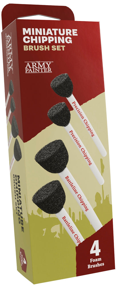 ARMY PAINTER MINIATURE CHIPPING BRUSH SET