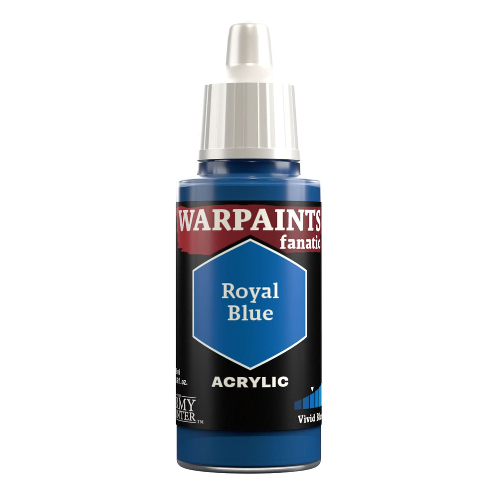 THE ARMY PAINTER WARPAINTS: FANATIC ACRYLIC ROYAL BLUE