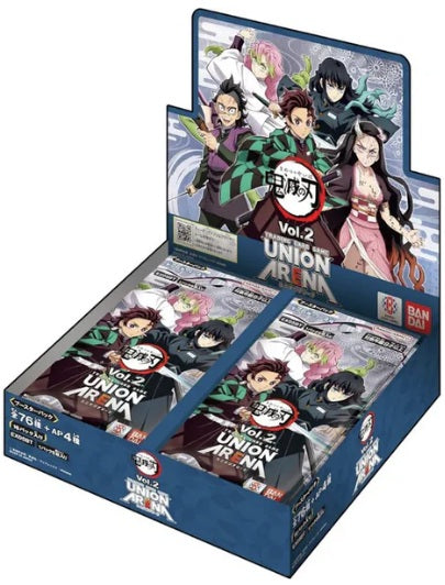 UNION ARENA DEMON SLAYER KIMETSU NO YAIBA VOLUME 2 BOOSTER