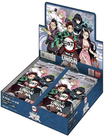 UNION ARENA DEMON SLAYER KIMETSU NO YAIBA VOLUME 2 BOOSTER