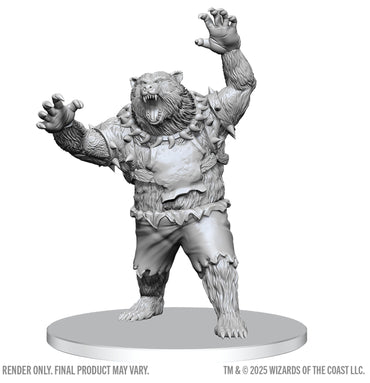 DND UNPAINTED MINIS WV28 WEREBEAR